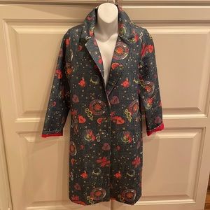 Emily Lovelock Witchy Stars and Moon Coat Size XS